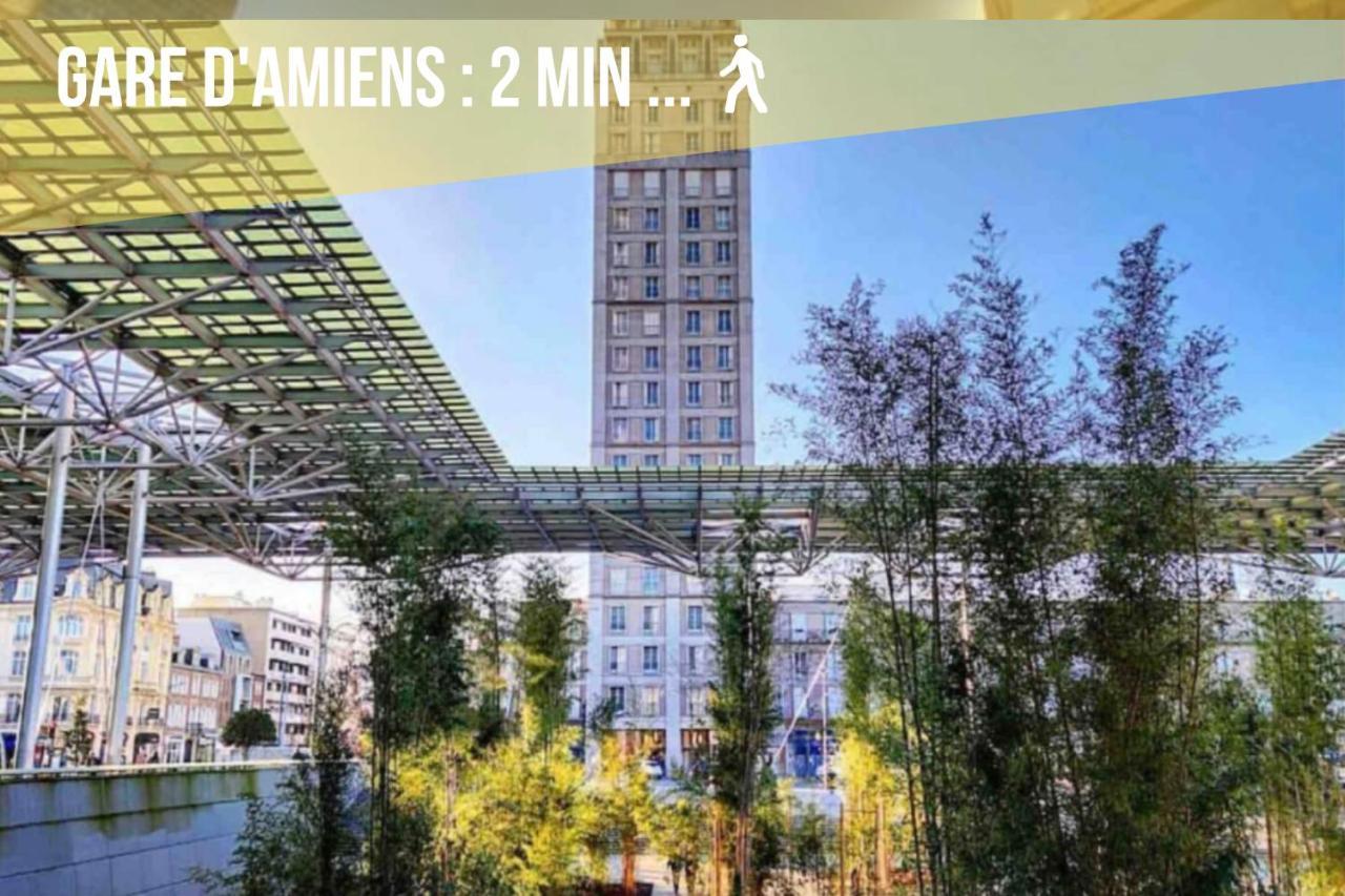 Apartament Les Perles Amienoises ☆ White Pearl ☆ Hyper Centre ☆ Amiens Zewnętrze zdjęcie